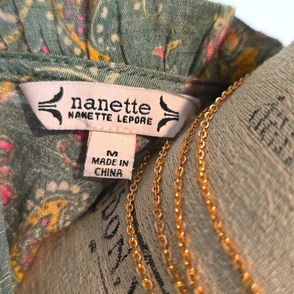 Nanette lepore high ruffle neck blouse - Picture 7 of 7